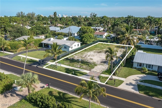 1257 22nd Ave N, Naples, FL 34103 - drone / aerial view featuring a residential view