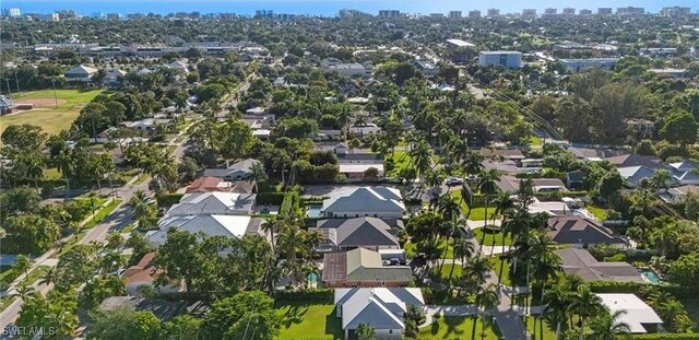 1257 22nd Ave N, Naples, FL 34103 - birds eye view of property featuring a residential view and a city view