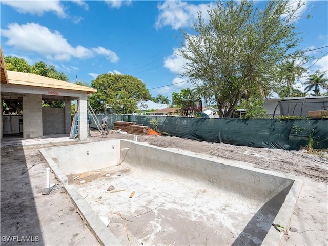 1257 22nd Ave N, Naples, FL 34103 - view of patio with fence