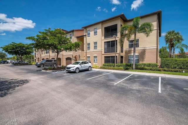 view of vehicle parking