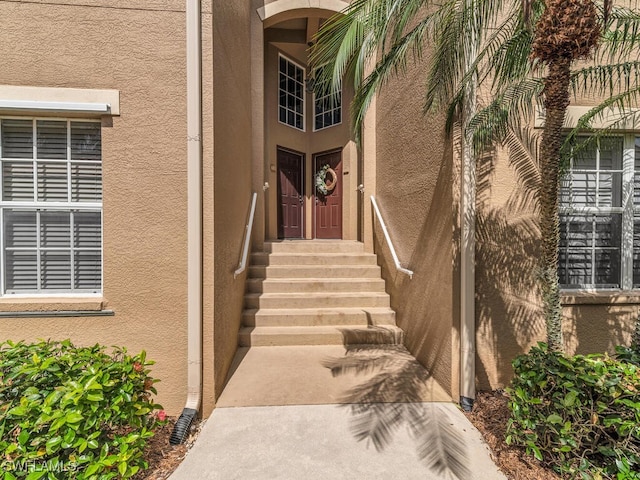 20141 Seagrove St Unit 308, Estero, FL 33928 - property entrance featuring stucco siding