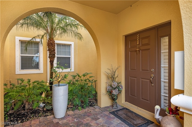 view of property entrance