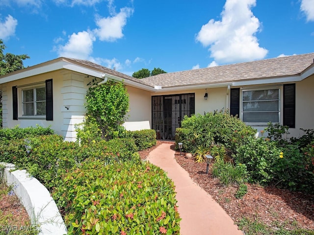 view of ranch-style home