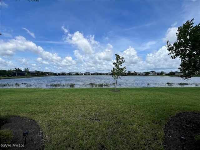 view of water feature