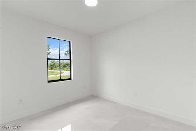 view of unfurnished room