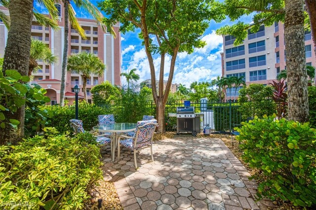 view of patio