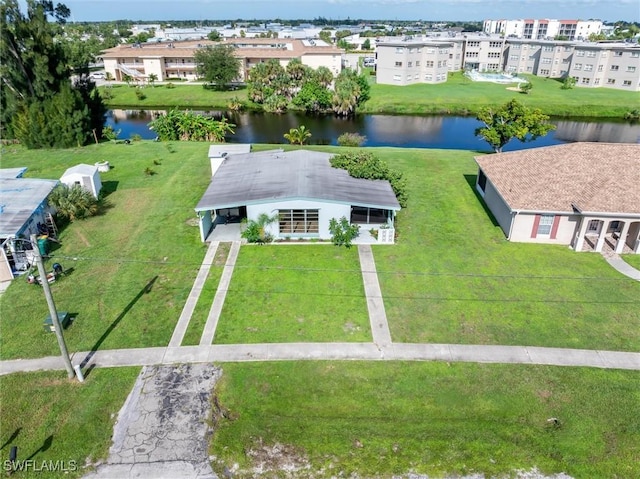 3107 Easy St, Port Charlotte, FL 33952 - view from above of property featuring a nearby body of water