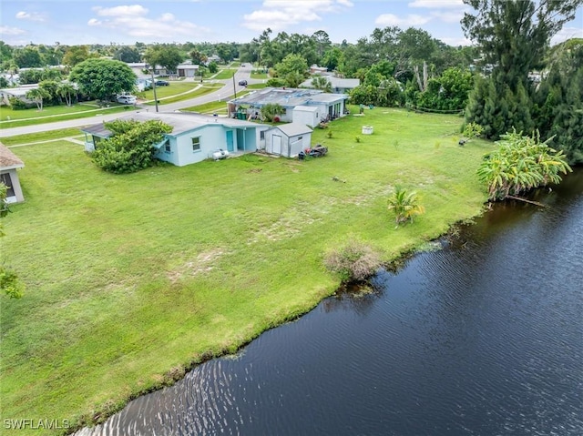 3107 Easy St, Port Charlotte, FL 33952 - view of subject property featuring a large body of water and a tree filled landscape