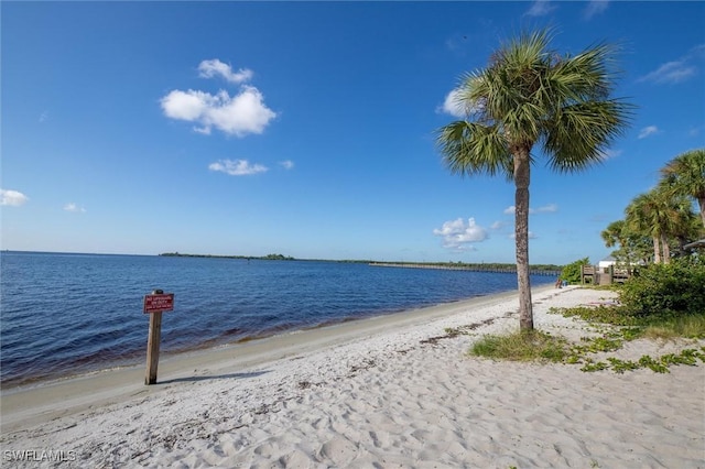 3107 Easy St, Port Charlotte, FL 33952 - water view with local beach