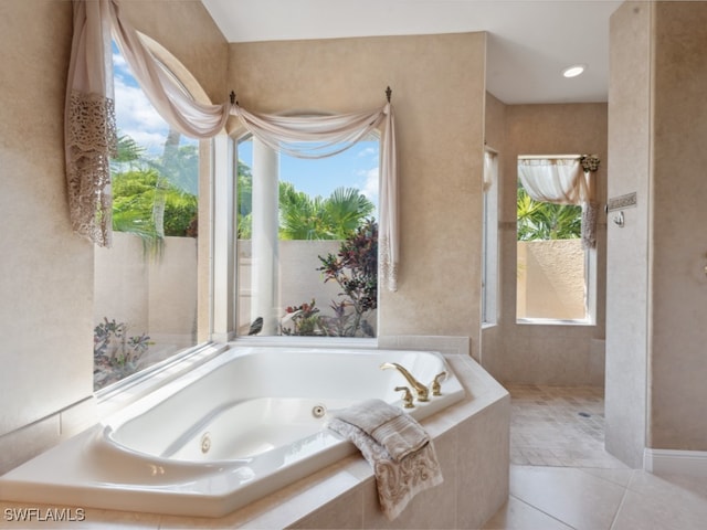 bathroom featuring tile patterned floors