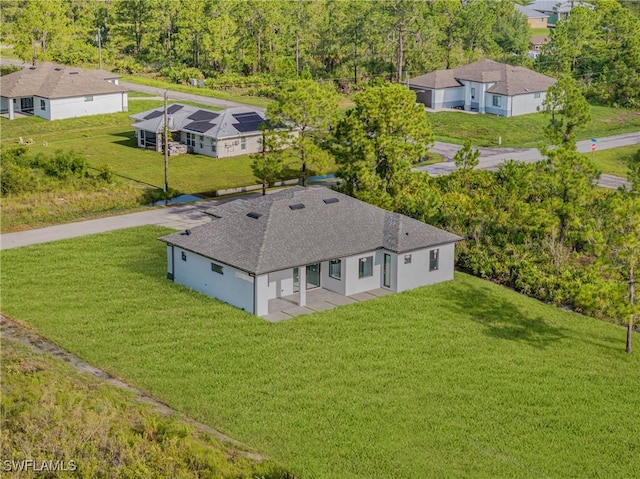 1220 Edison Ave, Lehigh Acres, FL 33972 - birds eye view of property featuring a residential view