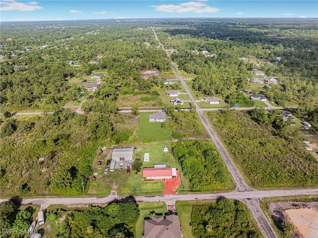 1220 Edison Ave, Lehigh Acres, FL 33972 - aerial view with a view of trees