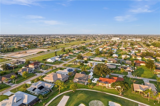 drone / aerial view