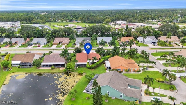 479 Saint Andrews Blvd Unit 135-0, Naples, FL 34113 - aerial perspective of suburban area featuring a nearby body of water