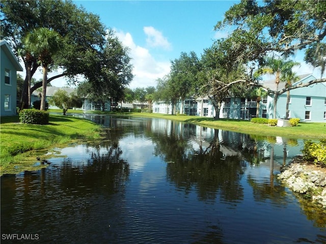 property view of water