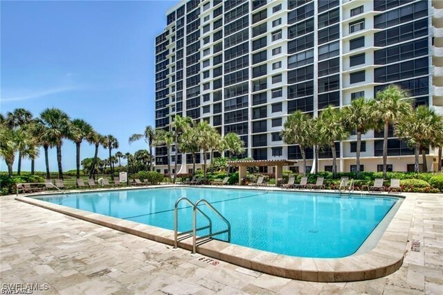 community pool featuring a patio