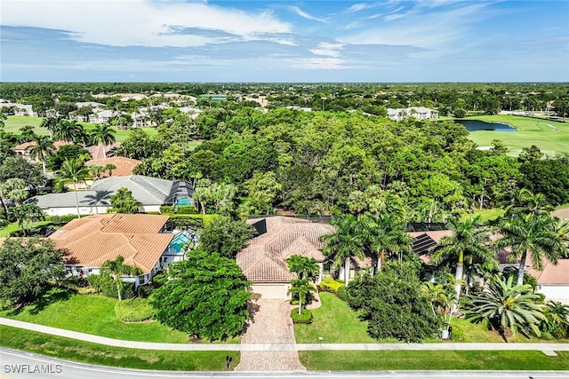 birds eye view of property featuring a residential view