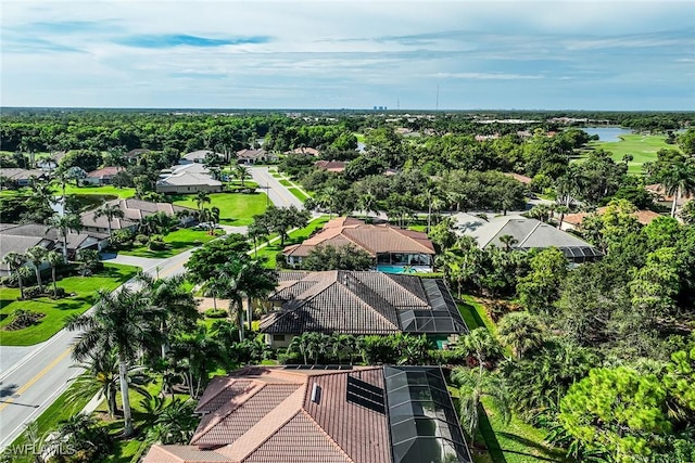birds eye view of property featuring a residential view