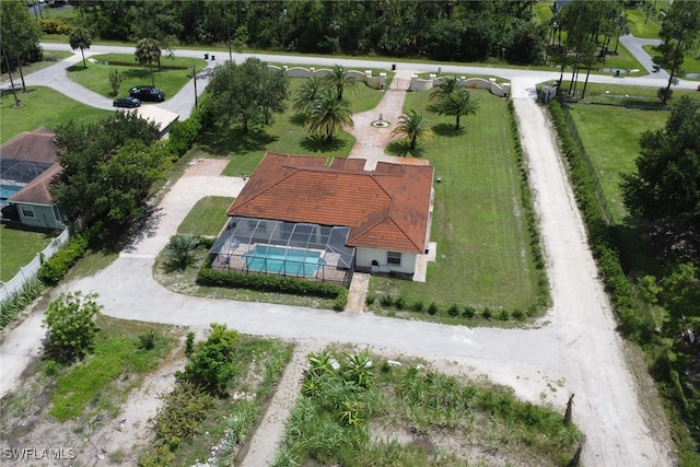 3711 4th Ave SE, Naples, FL 34117 - bird's eye view of a pool area