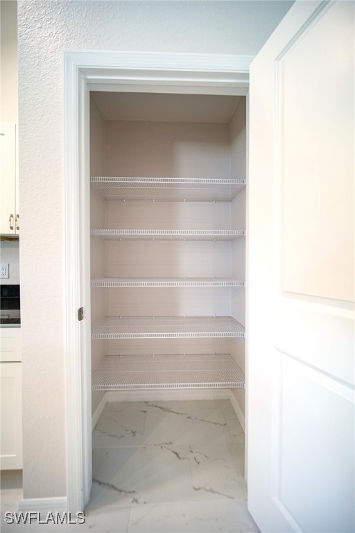 view of pantry