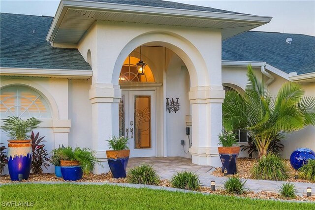 view of property entrance