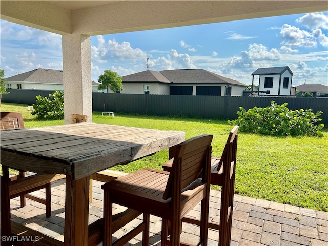 view of patio