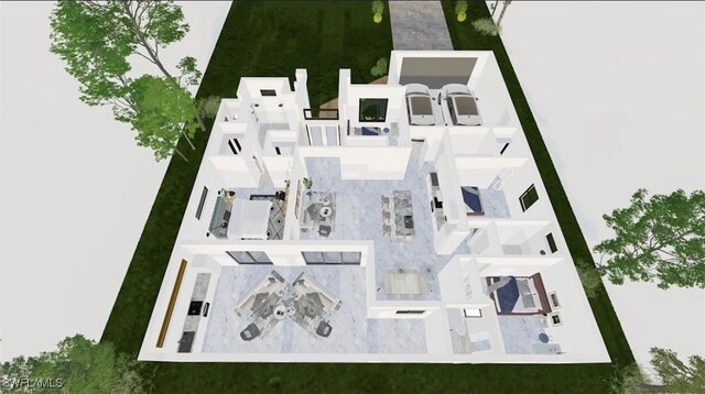 4301 NW 38th Ave, Cape Coral, FL 33993 - floor plan / room layout
