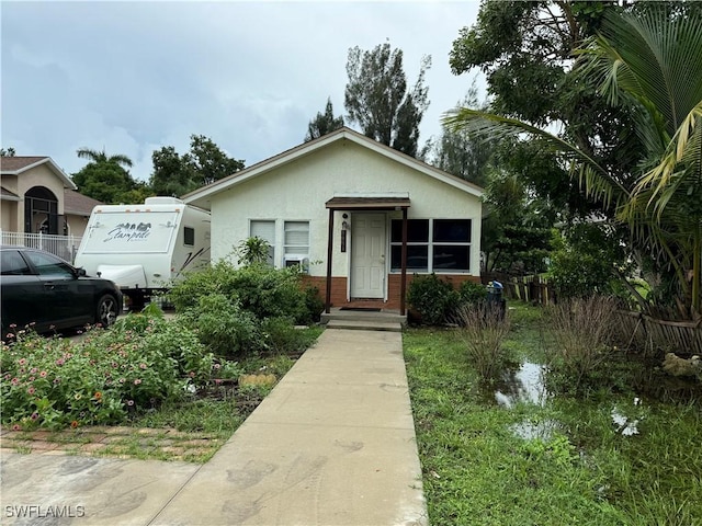 view of bungalow