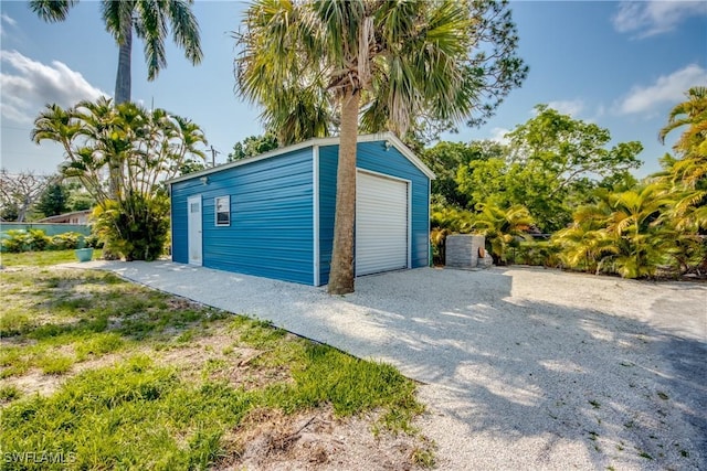 1862 Linhart Ave, Fort Myers, FL 33901 - detached garage featuring driveway