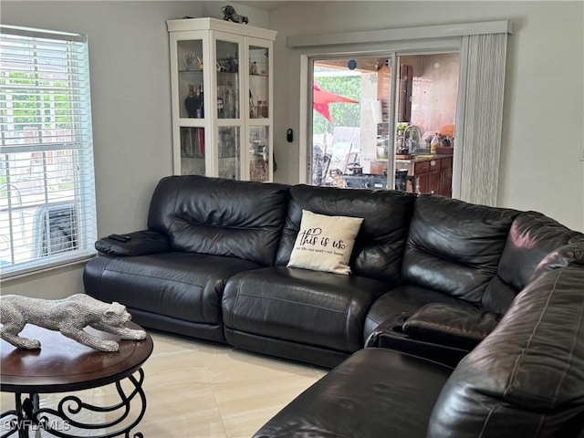 view of living room