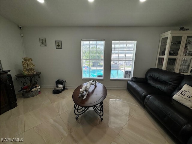 view of living room