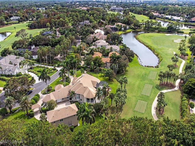 2835 Silverleaf Ln, Naples, FL 34105 - aerial overview of property's location featuring nearby suburban area