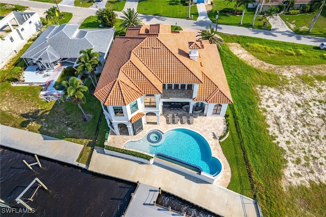 614 Coral Dr, Cape Coral, FL 33904 - drone / aerial view