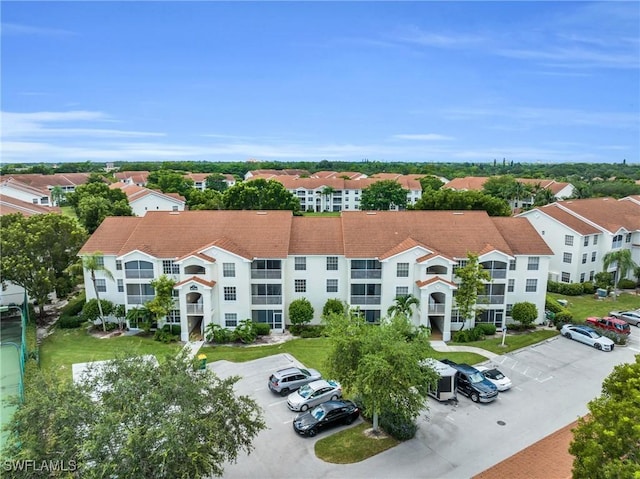 birds eye view of property featuring a residential view