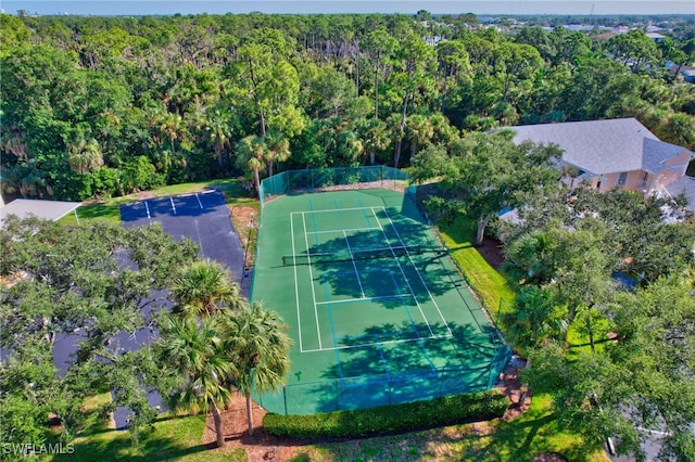 737 Wiggins Lake Dr Unit 201, Naples, FL 34110 - aerial view of a heavily wooded area