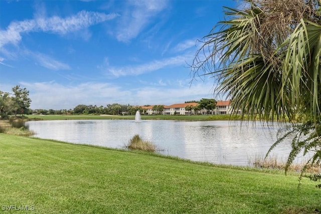 property view of water