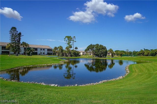 property view of water