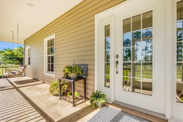 view of property entrance