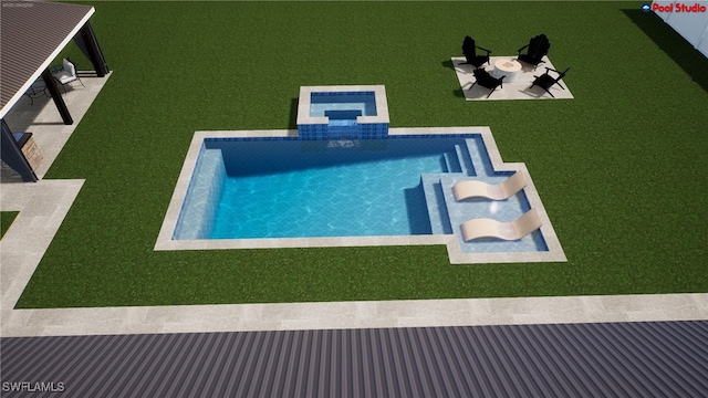 view of swimming pool