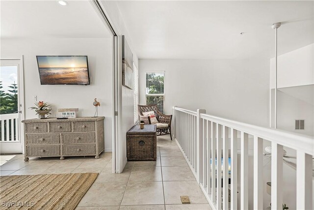 4501 Seair Ln, Upper Captiva, FL 33924 - corridor with light tile patterned floors
