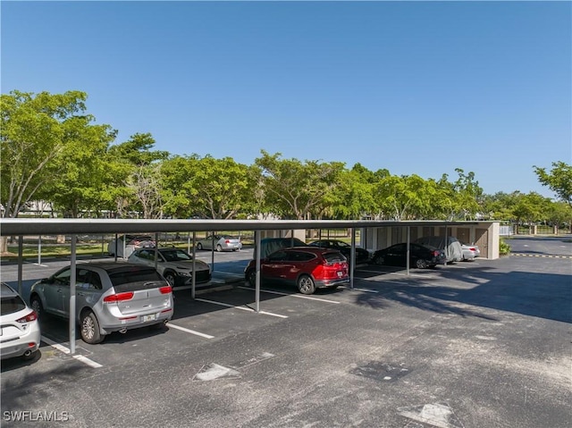 14831 Park Lake Dr Unit 309, Fort Myers, FL 33919 - view of covered parking lot