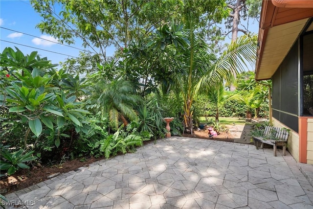 view of patio