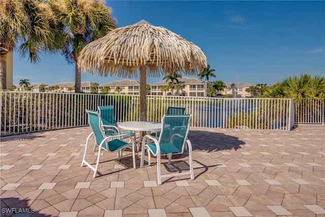 view of patio