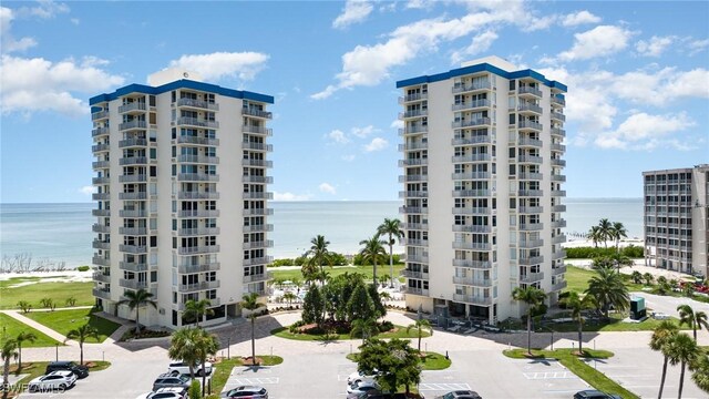 view of property featuring a water view