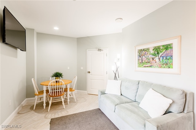 view of living room