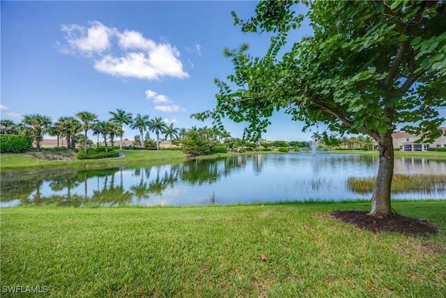 property view of water