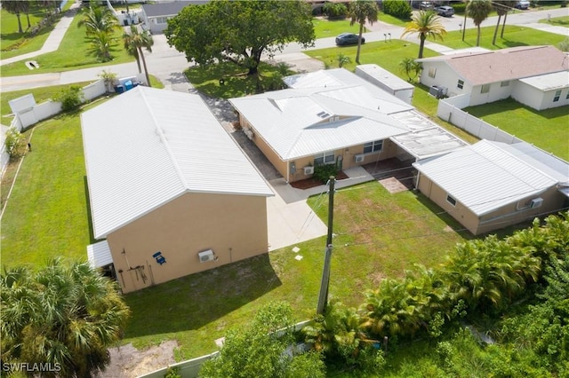 birds eye view of property featuring a residential view