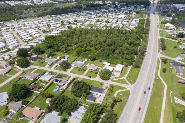 1418 Shirley Dr, North Fort Myers, FL 33917 - bird's eye view with a residential view
