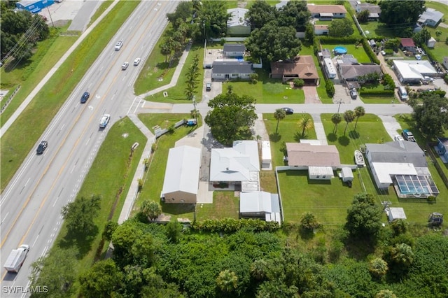 1418 Shirley Dr, North Fort Myers, FL 33917 - aerial view with a residential view