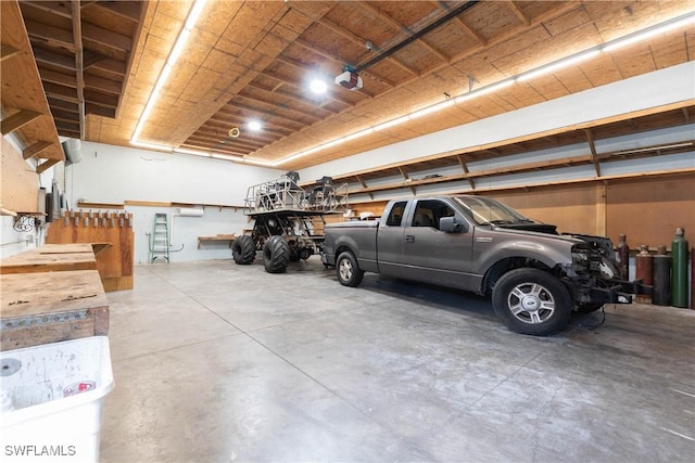1418 Shirley Dr, North Fort Myers, FL 33917 - garage with a garage door opener